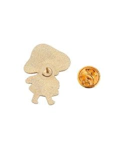 Blue Mushroom 'Bear Cuddling' Enamel Pin - Image 11