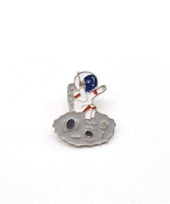Astronaut 'Exploring Moon' Enamel Pin