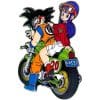 Dragon Ball Z 'Chi-Chi and Goku | Motor Ride' Enamel Pin