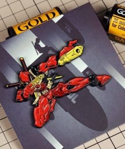 Deadpool 'Gun Shot' Enamel Pin - Image 3