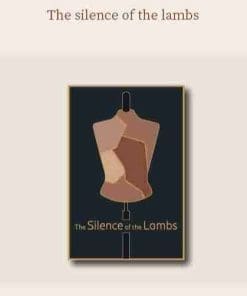The Silence of The Lambs 'Human Skin Stitching' Enamel Pin - Image 4