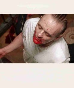The Silence of The Lambs 'Human Skin Stitching' Enamel Pin - Image 5