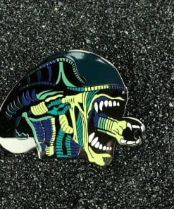 Alternative view of Alien 'Xenomorph' Enamel Pin