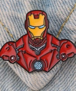 Alternative view of Avengers 'Iron Man | Full Gear' Enamel Pin