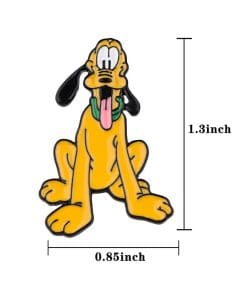 Mickey Mouse and Friends 'Pluto' Enamel Pin - Image 4
