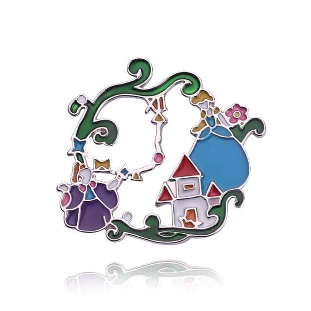 Cinderella 'Fairy God Mother Magic' Enamel Pin - Image 3