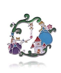 Alternative view of Cinderella 'Fairy God Mother Magic' Enamel Pin