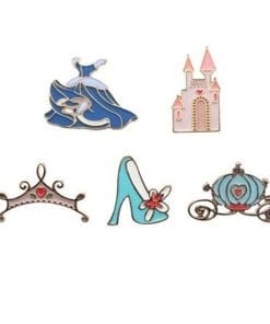 Alternative view of Cinderella 'Blue Ball Gown' Enamel Pin