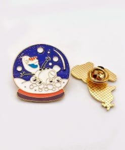 Frozen 'Olaf | Snow Ball' Enamel Pin - Image 4