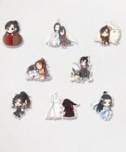 Alternative view of Acrylic Pin The Untamed 'Lan Wangji Chibi'