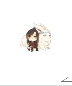 Acrylic Pin The Untamed ‘Wuxain and Lan Wangji’s White Fat Rabbit’