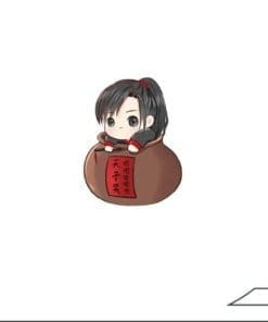 Acrylic Pin The Untamed ‘Wuxian | Brown Sack’