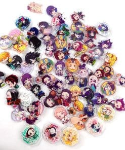 Alternative view of Acrylic Pin Demon Slayer 'Tomioka | Sun Rays Chibi'