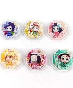 Alternative view of Acrylic Pin Demon Slayer 'Sleepy Nezuko Chibi'