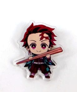 Acrylic Pin Demon Slayer Tanjiro | Chopstick Chibi'