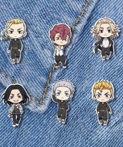 Alternative view of Acrylic Pin Tokyo Revengers 'Chifuyu Chibi'