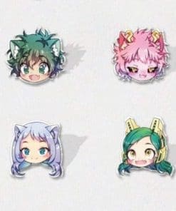 Alternative view of Acrylic Pin My Hero Academia 'Mina | Cat Ears Chibi'