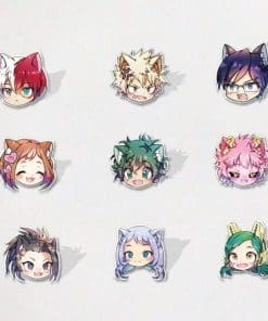 Alternative view of Acrylic Pin My Hero Academia 'Neko | Cat Ears Chibi'
