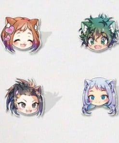 Acrylic Pin My Hero Academia 'Ochako | Cat Ears Chibi' - Image 3