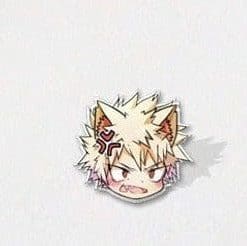 Alternative view of Acrylic Pin My Hero Academia 'Tenya | Cat Ears Chibi'