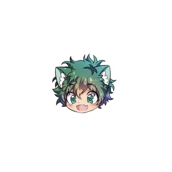 Acrylic Pin My Hero Academia 'Izuku Midoriya | Cat Ears Chibi' - Image 5