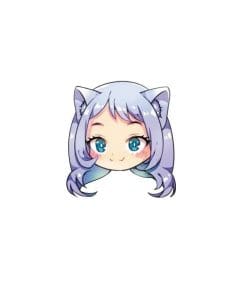 Acrylic Pin My Hero Academia 'Nejire | Cat Ears Chibi'