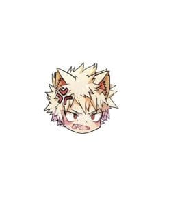 Acrylic Pin My Hero Academia 'Katsuki | Cat Ears Chibi'