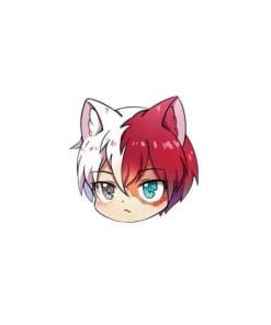 Acrylic Pin My Hero Academia 'Shoto Todoroki | Cat Ears Chibi'
