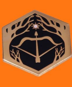 Alternative view of Final Fantasy 'Ranger Archer Hunter' Enamel Pin
