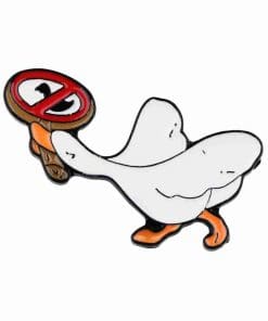 Stop Eating Goose 2.0 Enamel Pin
