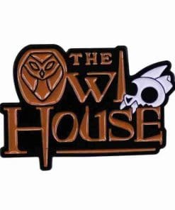 Alternative view of The Owl House Logo Enamel Pin