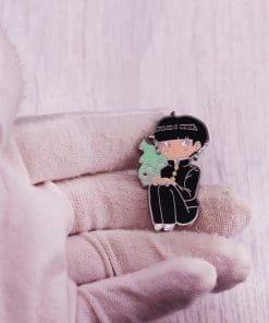 Alternative view of Mob Psycho 100 'Shigeo x Ekubo' Enamel Pin