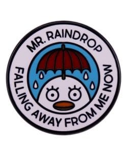 Gintama 'Mr. Raindrop | Falling Away From Me Now' Enamel Pin