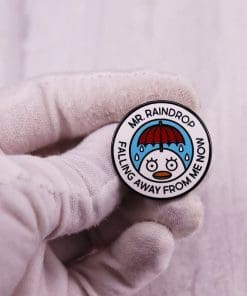 Alternative view of Gintama 'Mr. Raindrop | Falling Away From Me Now' Enamel Pin