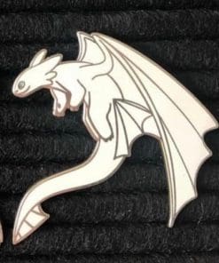 How to Train Your Dragon 'Flying Light Fury' Enamel Pin