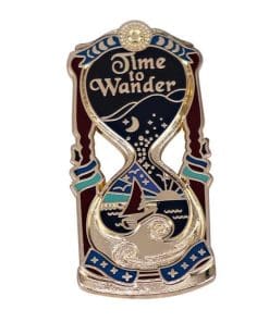 Hourglass 'Time to Wonder' Enamel Pin - Image 5