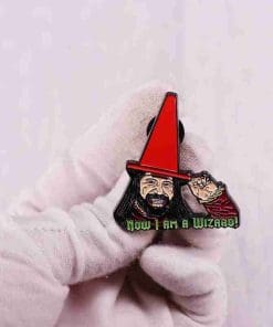 Alternative view of What We Do in the Shadows 'Nandor | Now I Am A Wizard' Enamel Pin