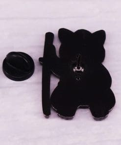 Animal Warrior 'Samurai Cat' Enamel Pin - Image 4