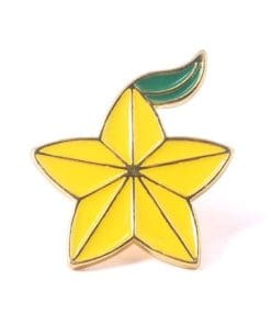 Alternative view of Kingdom Hearts 'Sora's Keyblades & Paopu Fruit Set' Enamel Pin