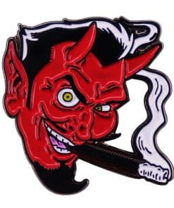 Demon 'Smoking Hannya' Enamel Pin