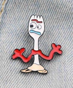 Alternative view of Toy Story 'Grumpy Forky' Enamel Pin