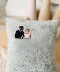Bridgerton 'Adorable Simon and Daphne' Enamel Pin - Image 3