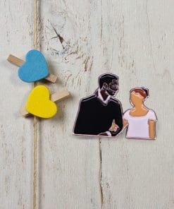 Bridgerton 'Adorable Simon and Daphne' Enamel Pin - Image 6