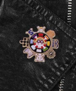 Alternative view of One Piece 'Stampede Flag' Enamel Pin