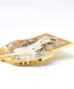 Alternative view of Demon Slayer 'Gorgeous Nezuko' Enamel Pin