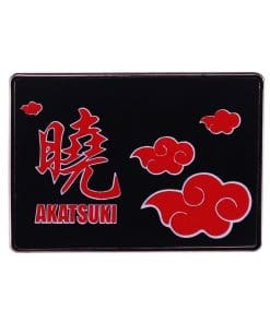 Alternative view of Naruto 'Akatsuki Cloud' Enamel Pin