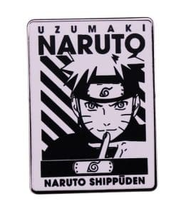 Alternative view of Naruto 'Naruto Uzumaki Shipuden' Enamel Pin