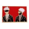 Naruto x Jujutsu Kaisen 'Gojo and Kakashi' Enamel Pin