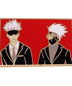 Naruto x Jujutsu Kaisen 'Gojo and Kakashi' Enamel Pin