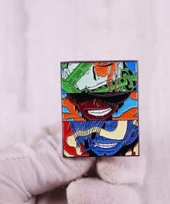 Alternative view of One Piece 'Zoro | Luffy | Sanji' Enamel Pin